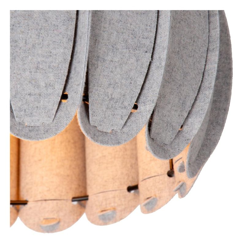 Lucide SPENCER - zapustené stropné svietidlo - Ø 30 cm - 1xE27 - šedá